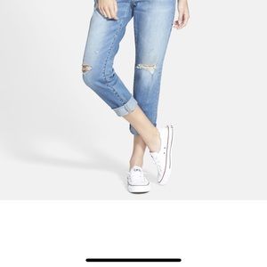 Converse white low top